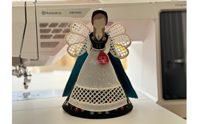 Facial features for the Graceful Embroidery angels