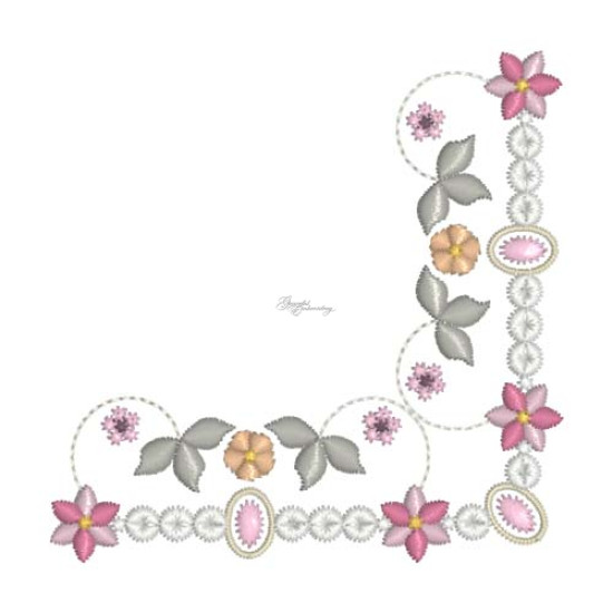 Chawton Gardens heirloom embroidery designs