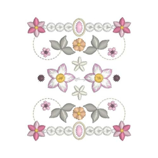 Chawton Gardens heirloom embroidery designs