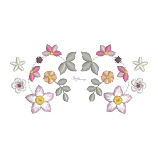 Chawton Gardens heirloom embroidery designs