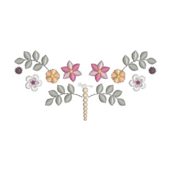 Chawton Gardens heirloom embroidery designs