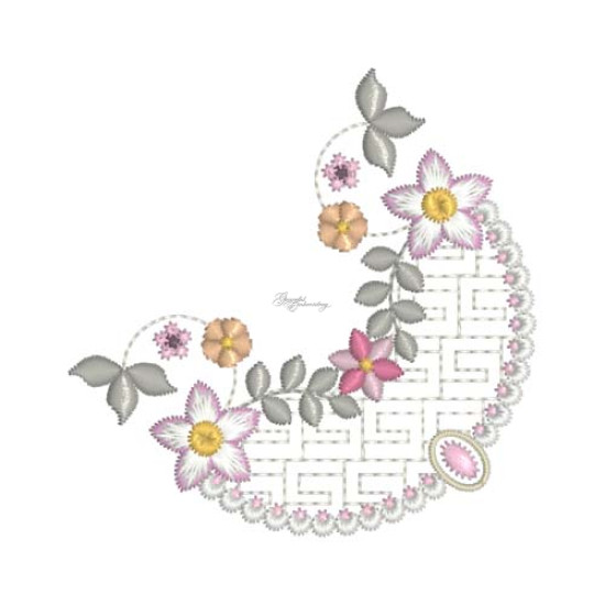 Chawton Gardens heirloom embroidery designs