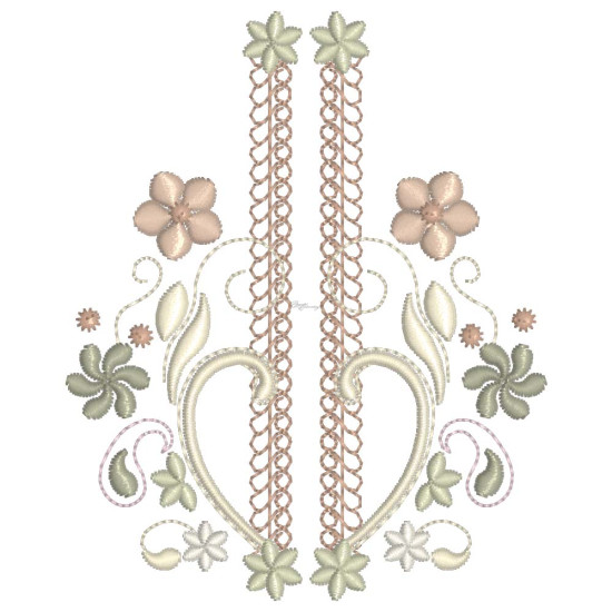 Almond Silk Paisley 1
