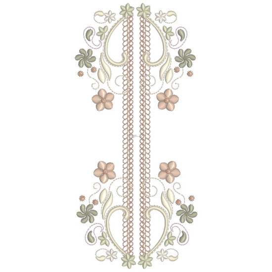 Almond Silk Paisley 2