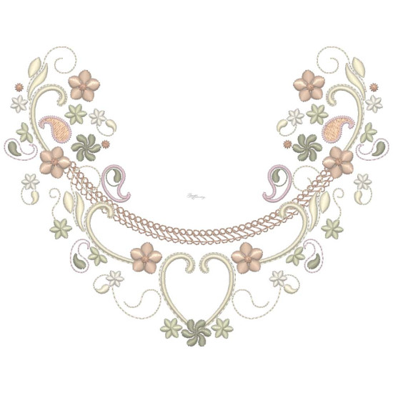 Almond Silk Paisley 3