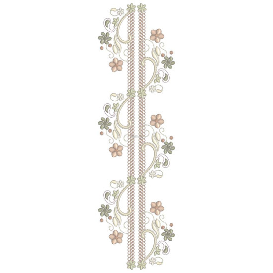 Almond Silk Paisley 4