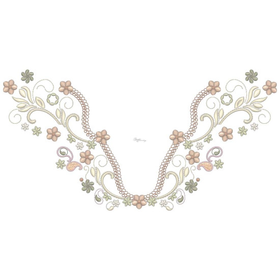 Almond Silk Paisley 4