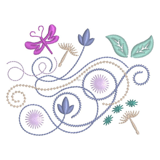 Amore Grunge machine embroidery designs