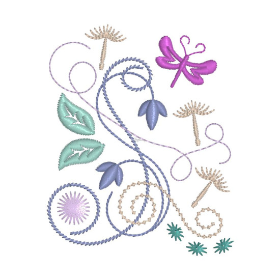 Amore Grunge machine embroidery designs