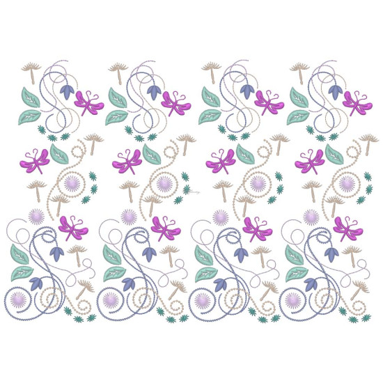 Amore Grunge machine embroidery designs