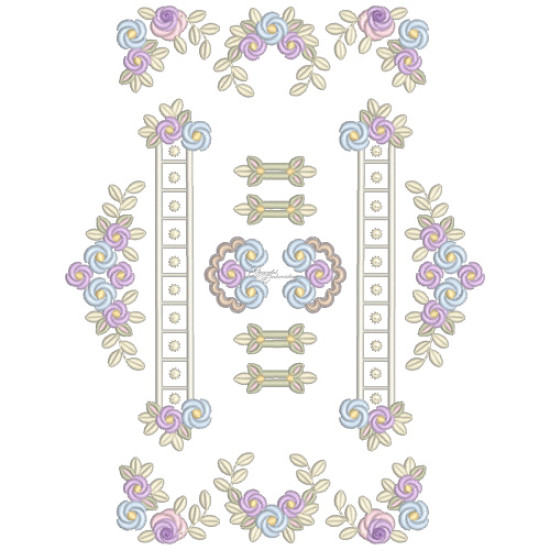 Arabella Bullion embroidery designs