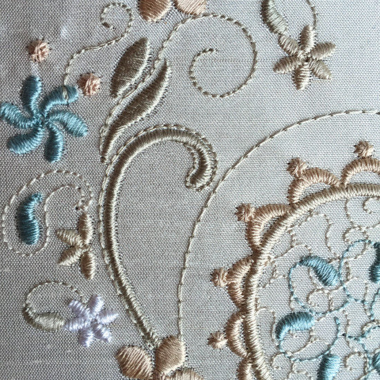 The Almond Silk Paisley Collection