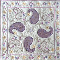 Almond Silk Paisley 260 x 260  border