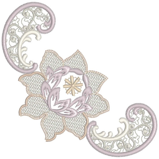 Bridal Lace 2 5" x 7"