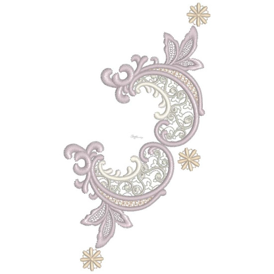 Bridal Lace 2 5" x 7"