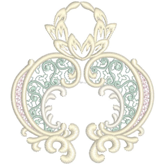 Bridal Lace 2 4" x 4"