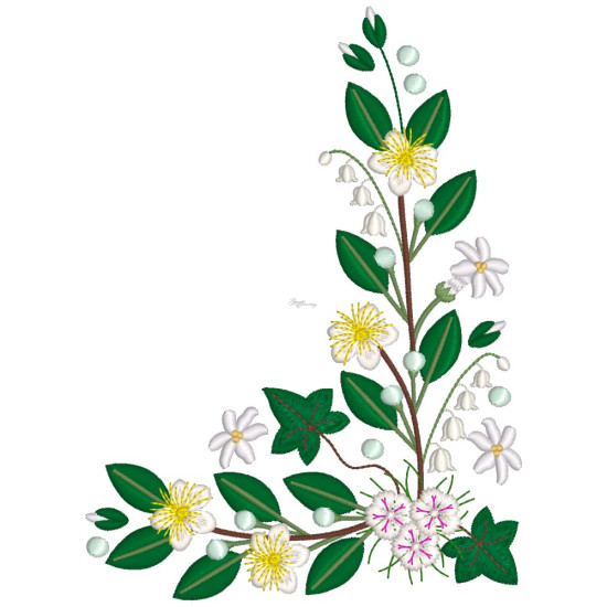 Bridal Grace machine embroidery
