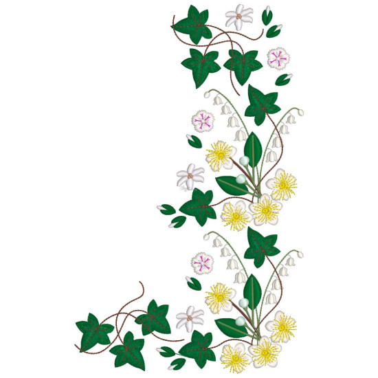 Bridal Grace machine embroidery