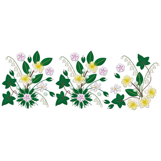 Bridal Grace machine embroidery