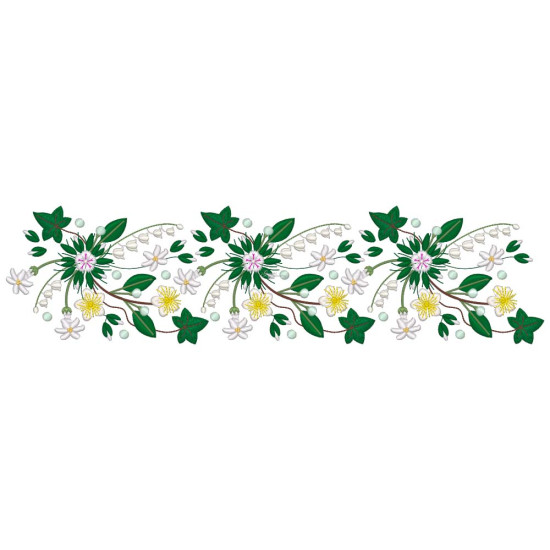 Bridal Grace machine embroidery