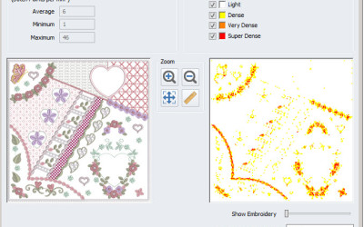 How to resize embroidery designs