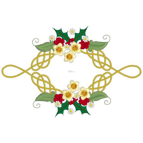 Celtic Christmas embroidery designs