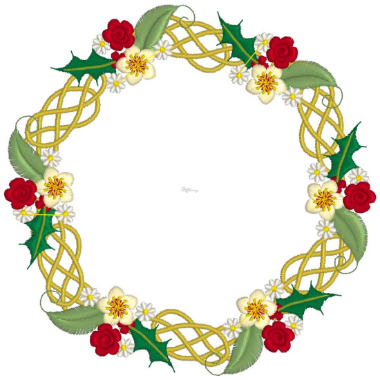 Celtic Christmas embroidery designs