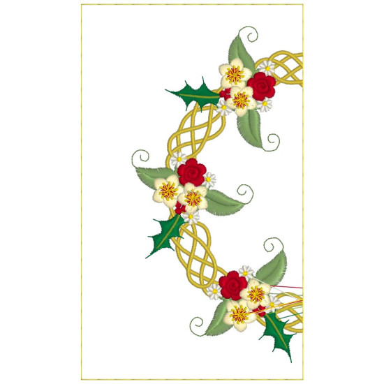 Celtic Christmas embroidery designs