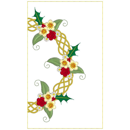 Celtic Christmas embroidery designs