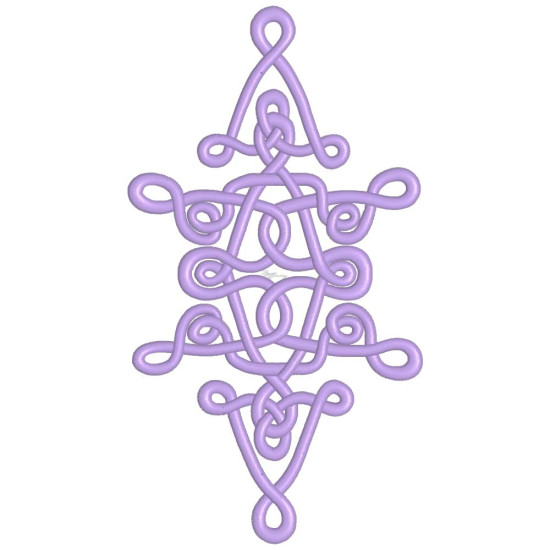Celtic Dreams machine embroidery