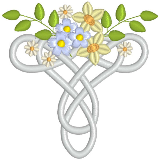 Celtic Grace machine embroidery