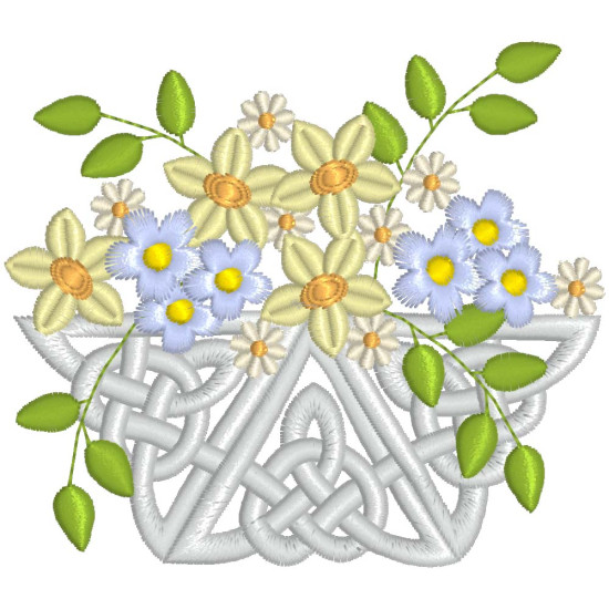 Celtic Grace machine embroidery