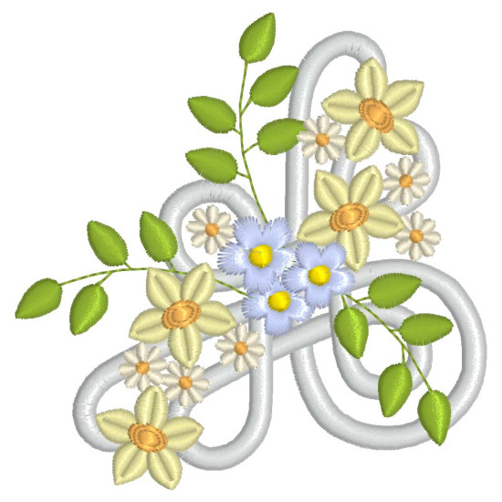 Celtic Grace machine embroidery