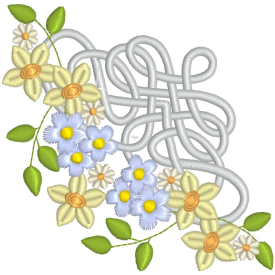 Celtic Grace machine embroidery