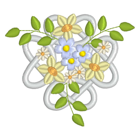 Celtic Grace machine embroidery