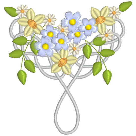 Celtic Grace machine embroidery