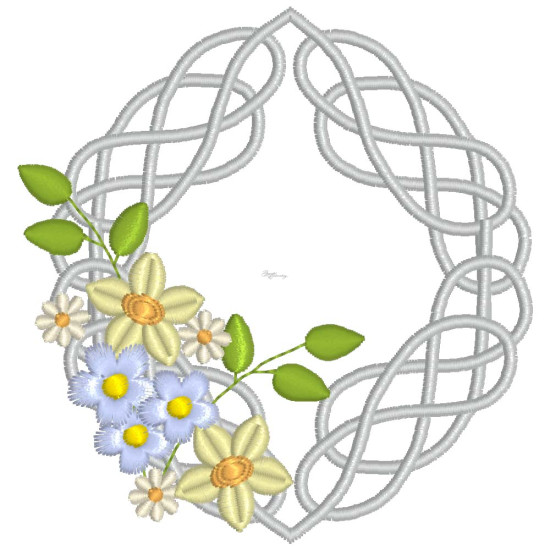 Celtic Grace machine embroidery