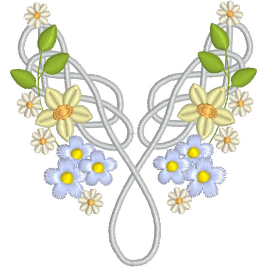 Celtic Grace machine embroidery