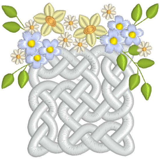 Celtic Grace machine embroidery