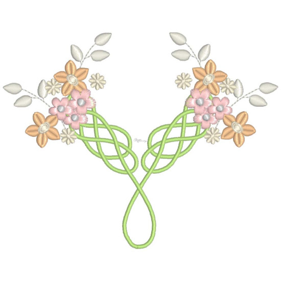 Celtic Grace machine embroidery