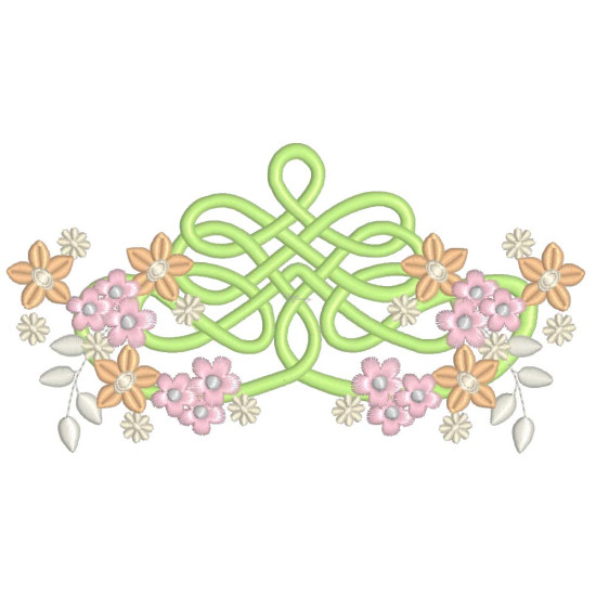 Celtic Grace machine embroidery