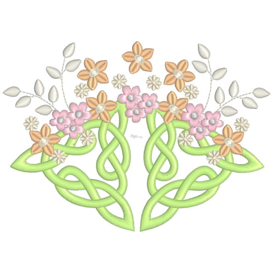 Celtic Grace machine embroidery