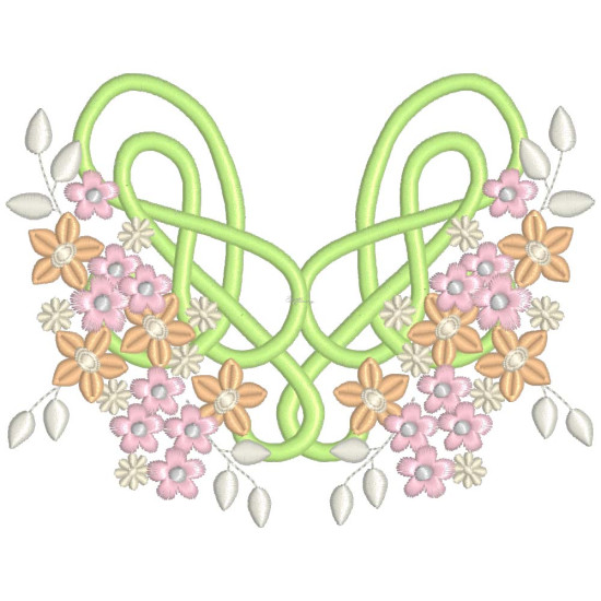 Celtic Grace machine embroidery