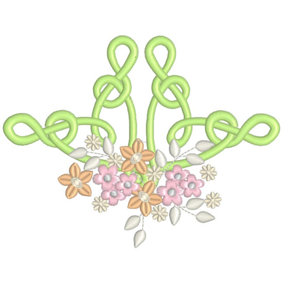Celtic Grace machine embroidery
