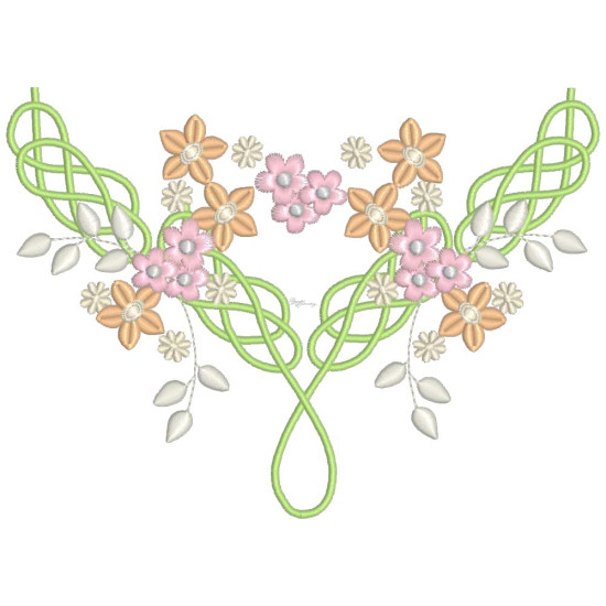 Celtic Grace machine embroidery