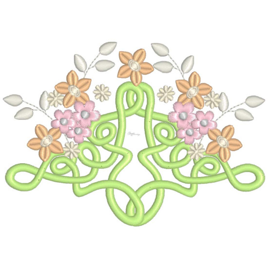 Celtic Grace machine embroidery