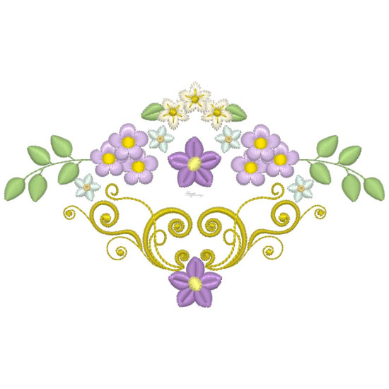 Celtic Grace machine embroidery
