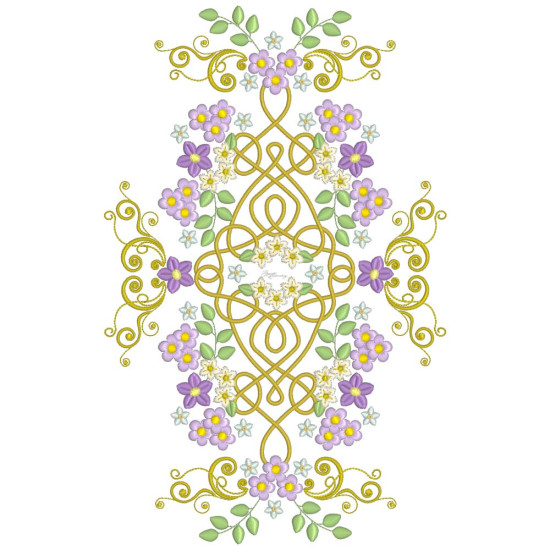 Celtic Grace machine embroidery