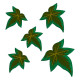 Celtic ivy leaves