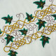 Celtic Ivy machine embroidery
